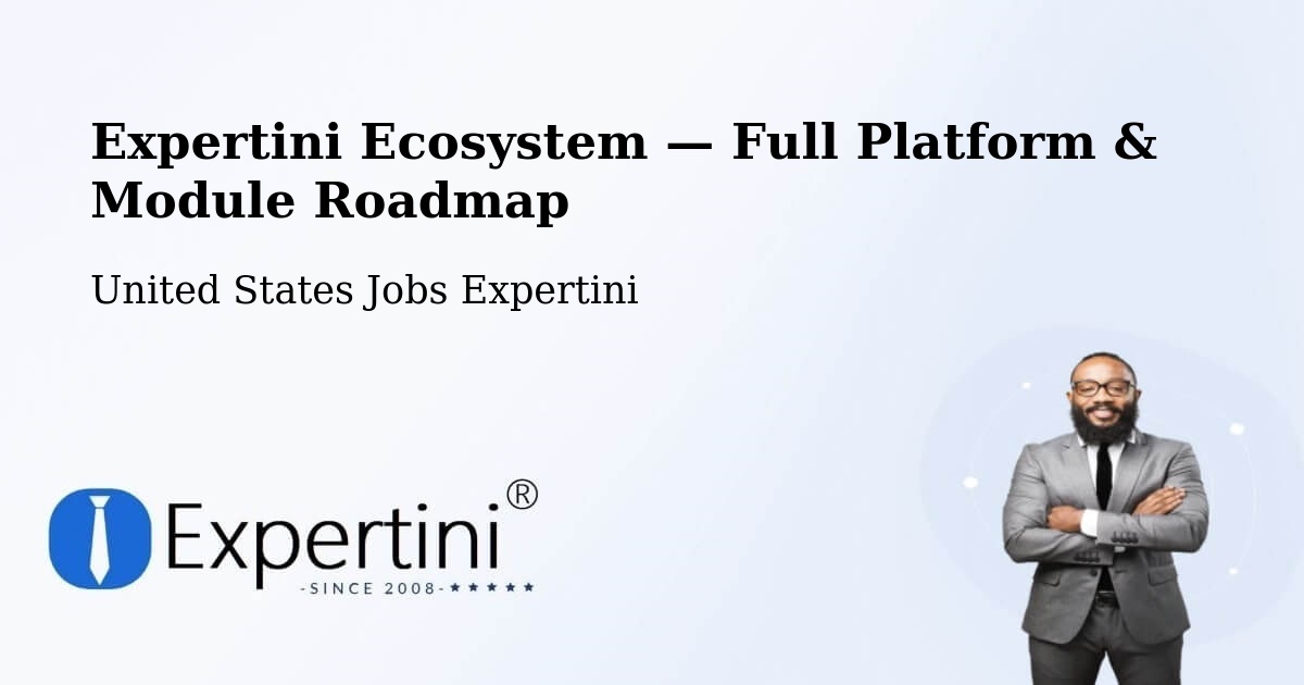Expertini Ecosystem — Full Platform & Module Roadmap – Reno